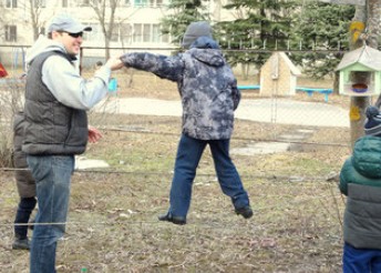 День талантов с волонтерами из организации   «Луч  Света»