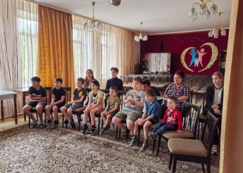 Активисты Юридического клуба в центре «Милосердие»