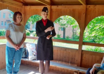 Общественники и полицейские провели профилактическую встречу с воспитанниками обнинского Центра «Милосердие».