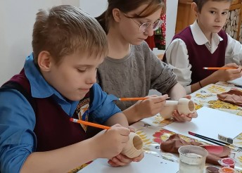 Грибочки в осеннем лесу