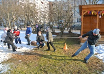 Спортивные игры от волонтеров «Луч света»