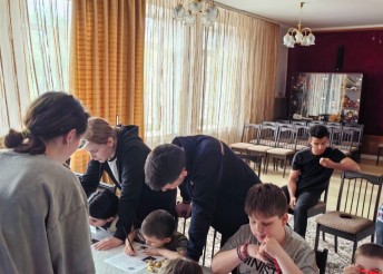 Активисты Юридического клуба в центре «Милосердие»