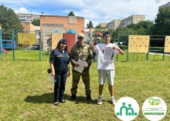 военное-патриотическое мероприятие с сотрудниками УФСИН