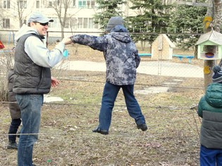 День талантов с волонтерами из организации   «Луч  Света»